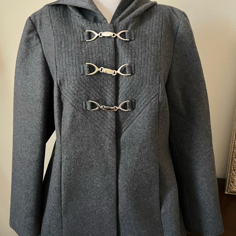 Hooded Grey Coat